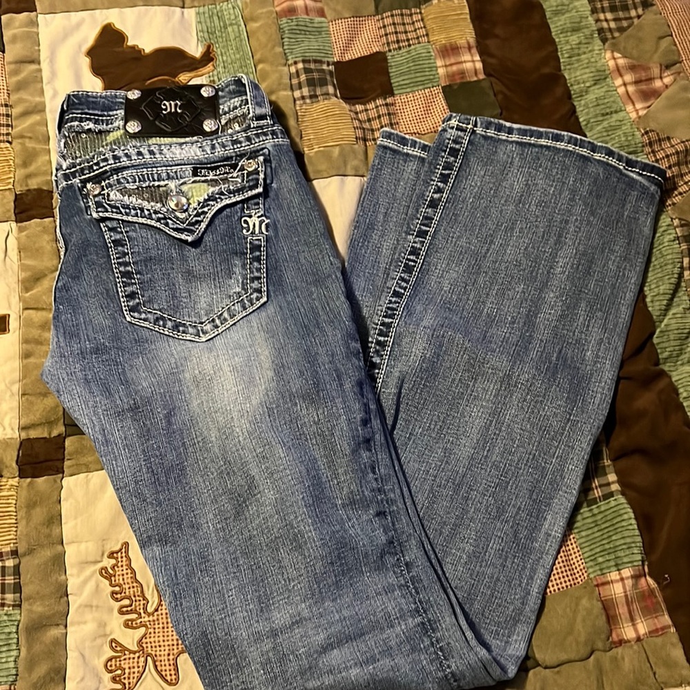 Miss Me Camo Jeans Size 29